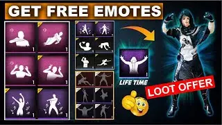 HOW TO GET FREE ALL EMOTES IN PUBG MOBILE NEW TRICK ! YOU MISS IT | SEASON 13 - TRICK 2020