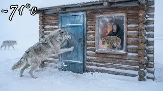 91-Year-Old Widow and Her Laika Dog Survive &minus;70&deg;C Siberia Protecting a Newborn Calf