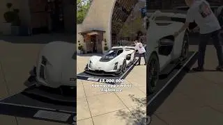 $2,000,000 Koenigsegg&rsquo;s Worst Nightmare 🫨 CZINGER 21C #shorts #supercars #asmr #koenigsegg