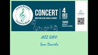 JAZZ EXPO de Sam Daniels concert du 4 d&eacute;cembre harmonie municipale Carentan les marais