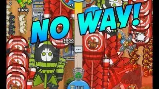 NO WAY DID IT END THAT WAY - Bloons TD Battles Late Game