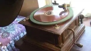Victor Model 'D' Phonograph Playing 
