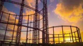 London Timelapse:  Industrial Plant Hackney