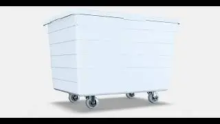 SOCKERBIT Box with castors and lid | 3DArt | Shop