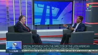 Щетинин | &laquo;Я хотел бы отметить роль teleSUR в донесении правды до всех зрителей&raquo;