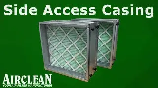 Side Access Filter Casing MEZ Flange - Airclean