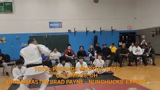 TOTAL PACKAGE MARTIAL ARTS, COLUMBUS, OH GRANDMASTER BRAD PAYNE NUNCHUCKS