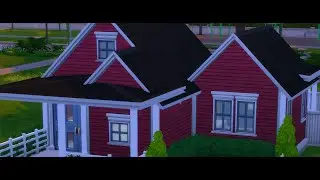 Making a red white and blue house