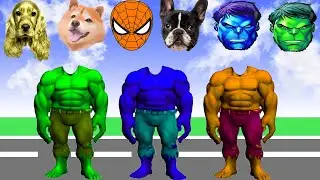 wrong heads top superheroes puzzle cocomelon- meme coffin dance cover astronomia #lollipop​ vlad