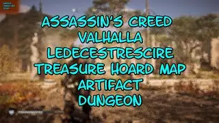 Assassin's Creed Valhalla Ledecestrescire Treasure Hoard Map Artifact Dungeon