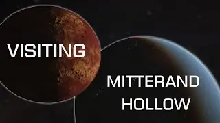 Visiting Mitterand Hollow in my Fleet Carrier. [Elite: Dangerous]