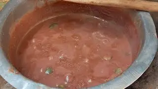 Yega Okucumba Omukubi Ogwa Cunculya | Ugandan Cunculya Sauce - Beans & Ground Nuts Sauce