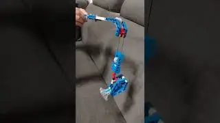 lego build of fishing rod with fish. #build #tecnicplates#gears