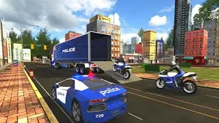 Police Plane Transporter Game - Police Car Transporter Android GamePlay FHD #1.
