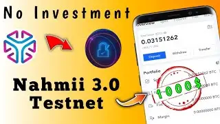 Nahmii 3.0 Testnet Tutorial | New Crypto Airdrop Today | New Airdrop Without Investment | Airdrop