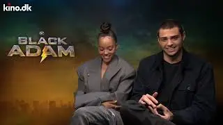 The 'Black Adam' cast reveal their favourite thing about playing superheroes | kino.dk interview