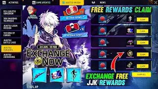 🔥 Claim Free Glowall Skin, Glass, Wolf Skin 🥳 Special Gold Royale Freefire | Ff New Event Telugu