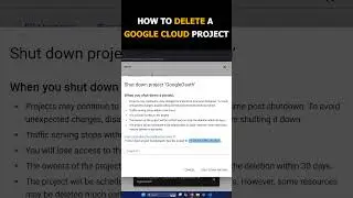 How to Delete a Google Cloud Project