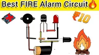 How To Make A High Sensitive Fire Alarm Circuit | Best Science Project #scienceexperiment