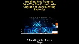 How Professional Website Design Helps Stage Lighting Factories Win Global Projects