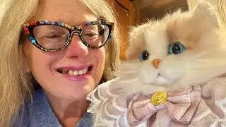 ASMR **Quiet Version** delightful Rag Doll Kitty Plushie backpack by CHONGKER  (Soft Spoken)