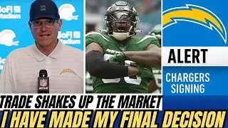 🎊🥳CONTRACT READY! WILL HE SIGN WITH THE CHARGERS? THE ANSWER HAS FINALLY ARRIVED!