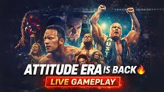 ATTITUDE ERA TAKEOVER 🔥 | WWE 2K26 STYLE LIVE GAMEPLAY