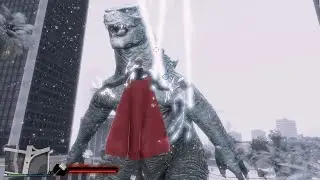 Godzilla vs Thor | Lightning Strike vs Monster Power in GTA 5 MOD