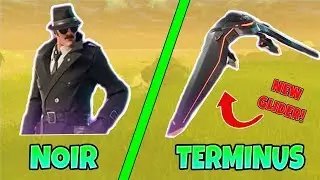 FORTNITE NEW NOIR DETECTIVE SKIN AND TERMINUS OMEGA GLIDER!