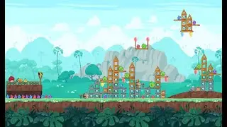 Angry Birds Friends Level 108 Three Star Walkthrough