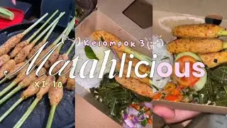 MATAHLICIOUS - Sate lilit khas Bali dengan nasi daun jeruk dan sambal matah (Tugas PKWU Kelas XI-10)