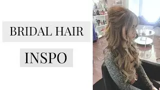 BRIDAL HAIR INSPIRATION | My hair trial!