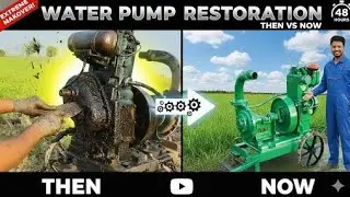 Restoring a 50-Year-Old Pumping Set | Full Restoration & Test Run