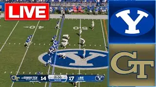 🔴LIVE 🔴BYU vs Georgia Tech Yellow Jackets/FBS Football Season/ NCAAF College Football 26