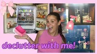 DECLUTTER MY KITCHEN WITH ME!! 