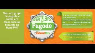 NOVOS TALENTOS DO PAGODE BAND FM -  PAPO FINO  - A GENTE SE ADORA