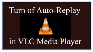 Чтобы отключить автоматическое воспроизведение в VLC Media Player