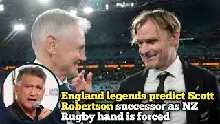 England legends predict Scott Robertson successor as NZ Rugby hand is forced
