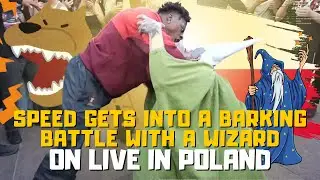 IShowSpeed Meets A Wizard And Gets Into A Barking Battle With Him In Poland&hellip;