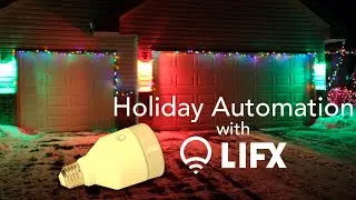 Color-changing LIFX bulb automation with Hubitat Elevation