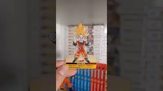 Goten SSJ Caricando L'aura Lamincards Trasparente Edibas Album Platino n.31 Dragonball Z