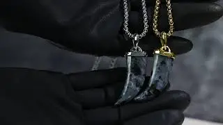 How to Customize Your Wholesale 18K Gold Wolf Tooth Shape Pendant Necklace &ndash; A Complete Guide？