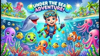 🌊 Under the Sea Adventure | Fun Kids Song | Ocean Animals Sing-Along 🎶🐠
