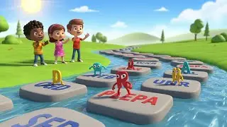 A B C Song for Kids | Fun Alphabet Nursery Rhyme | Learn Letters and Sounds
