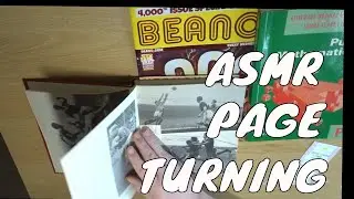 ASMR | PAGE TURNING Old Books, Comic Book & Text Book (NO TALKING)