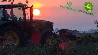 John Deere 6135R |  Pottinger Alpha Motion - Nova at | Erba Medica Biologica da Seme