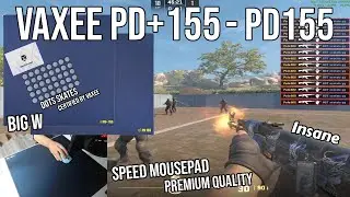 Обзор VAXEE PD+155 для CS2 + Dots Skates (идеальный скоростной коврик для мыши для FPS)
