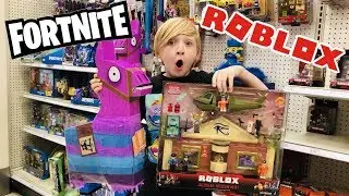 FORTNITE TOYS HUNTING & ROBLOX TOYS HUNTING *MASSIVE SCORE* On Brand NEW Wave Of Toys In Stores NOW!
