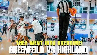 4-Star Kobe Edwards Goes INSANE In Overtime | (NC) Greenfield vs (VA) Highland