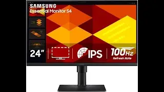 Samsung 24 Inch Monitor Review IPS 100Hz Ergonomic Business Gaming